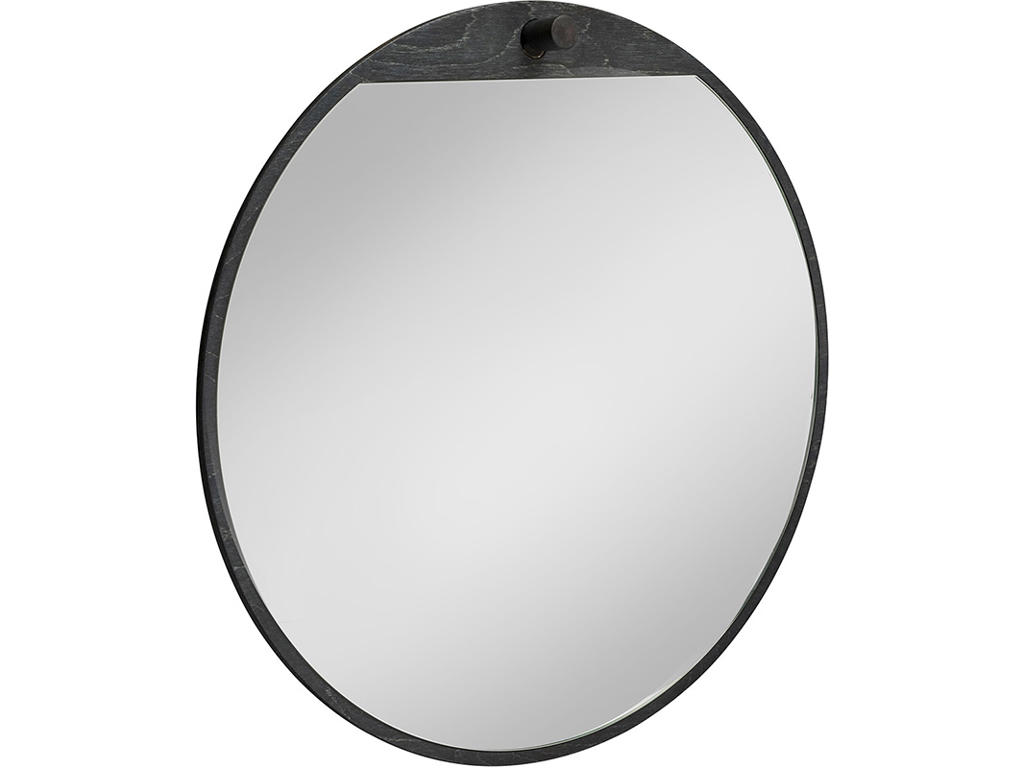 Spejl rund, Tillbakablick, Ø=500 mm sort, Essem Design DK