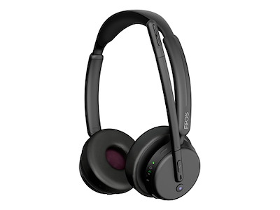 EPOS 1001490 hovedtelefoner/headset Kabel & trådløs Kontor/Callcenter USB Type-C Bluetooth Sort