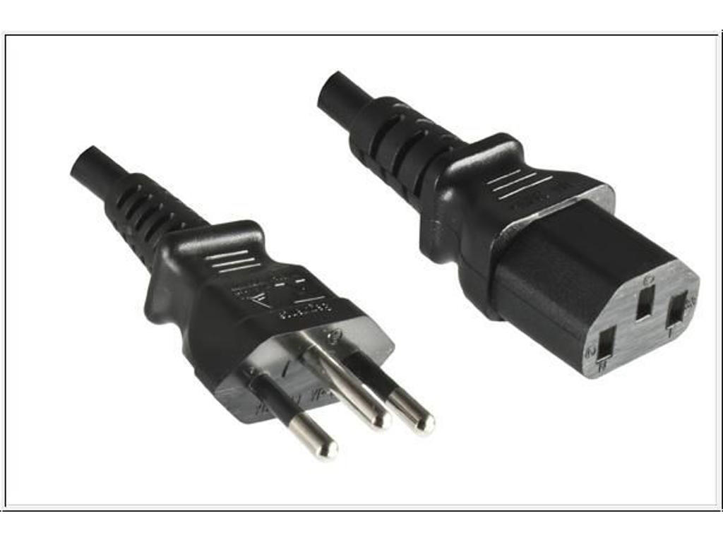 Microconnect PE010418BRAZIL el-ledning Sort 2,1 m C13 forbinder