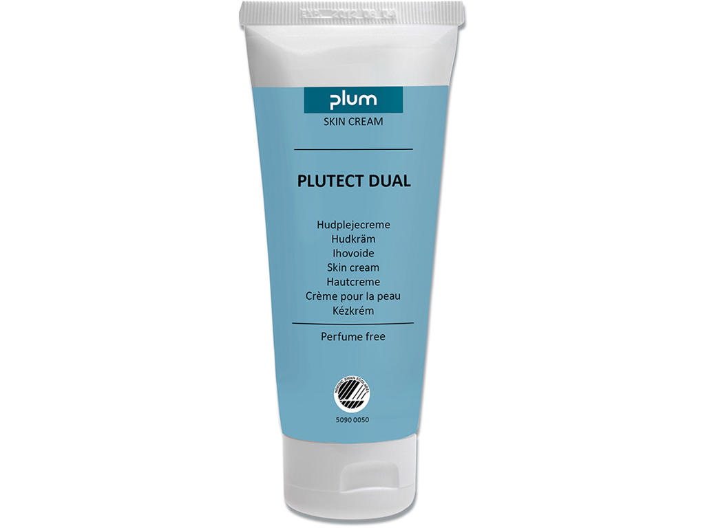 Håndcreme, Uden farve og parfume, 100 ml, Plum Plutect Dual