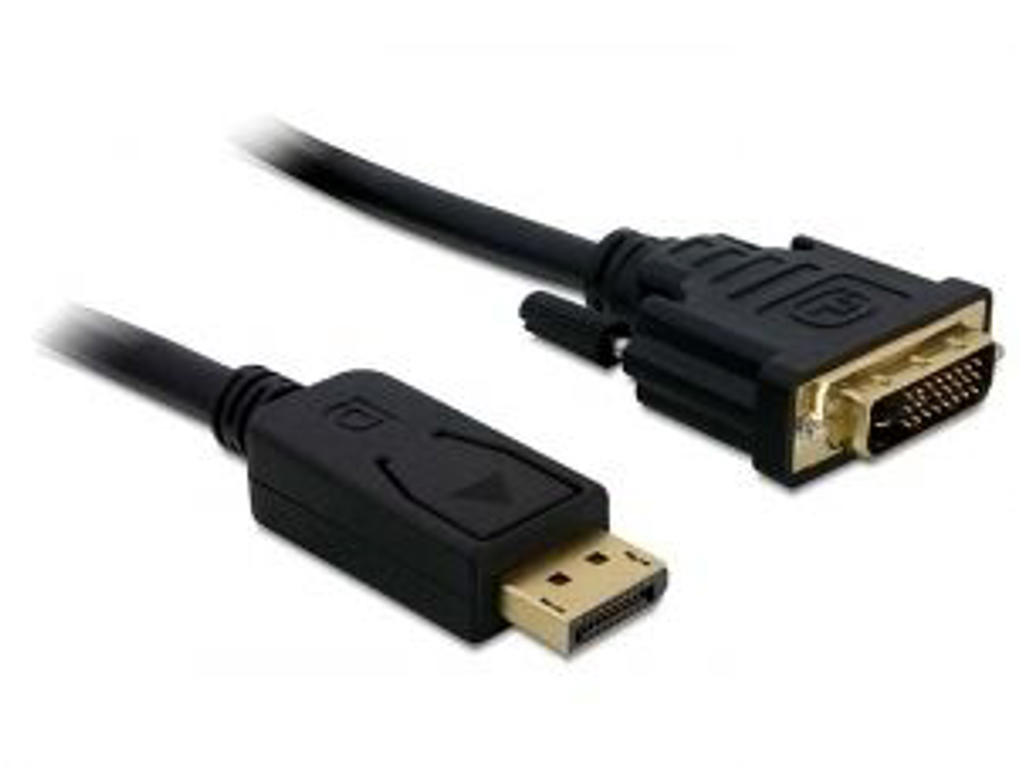 DeLOCK Displayport > DVI 24+1 St/St 2m DVI-D