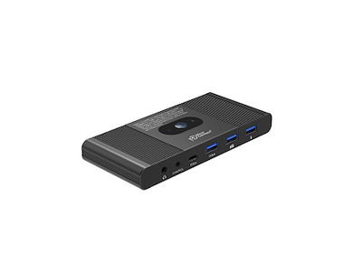 Microconnect HDMI & USB-C 2-Port KVM Switch