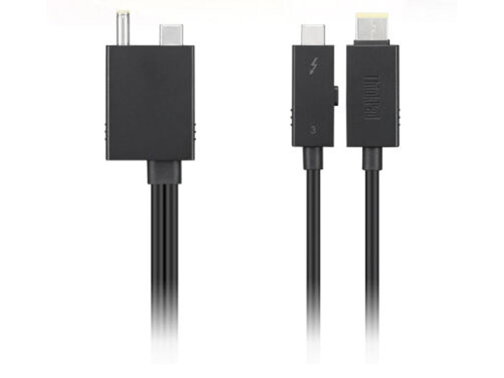 Lenovo 4X90U90616 USB grafisk adapter Sort