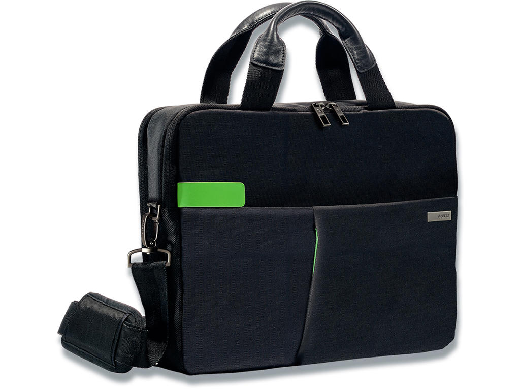 Computertaske, 18 lommer, Med skulderrem, 13.3'' Laptop Notebook, Leitz Complete Smart Traveller