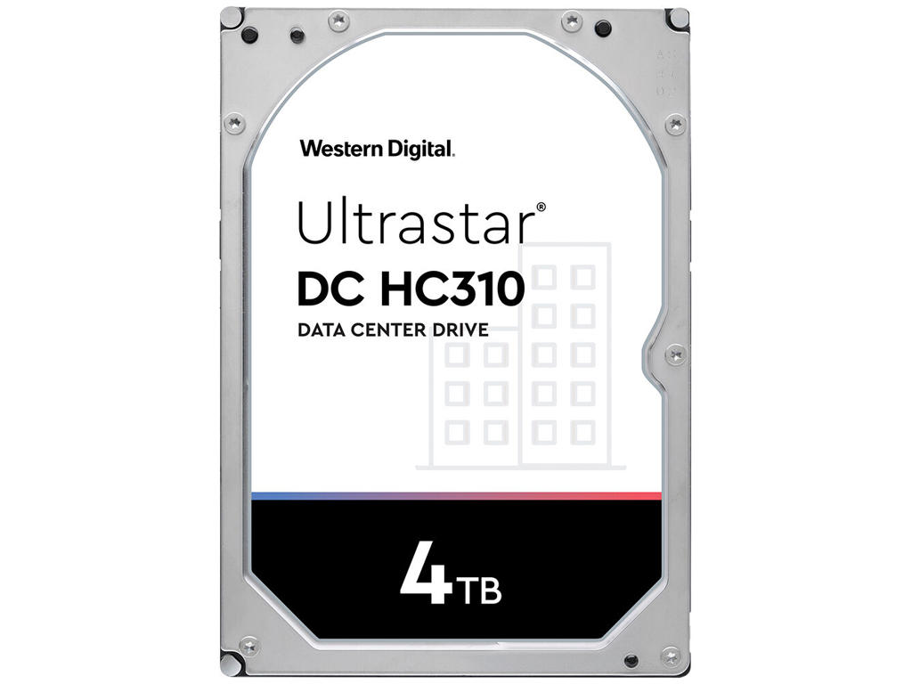Western Digital Ultrastar DC HC310 harddisk 4 TB 7200 rpm 256 MB 3.5" SAS