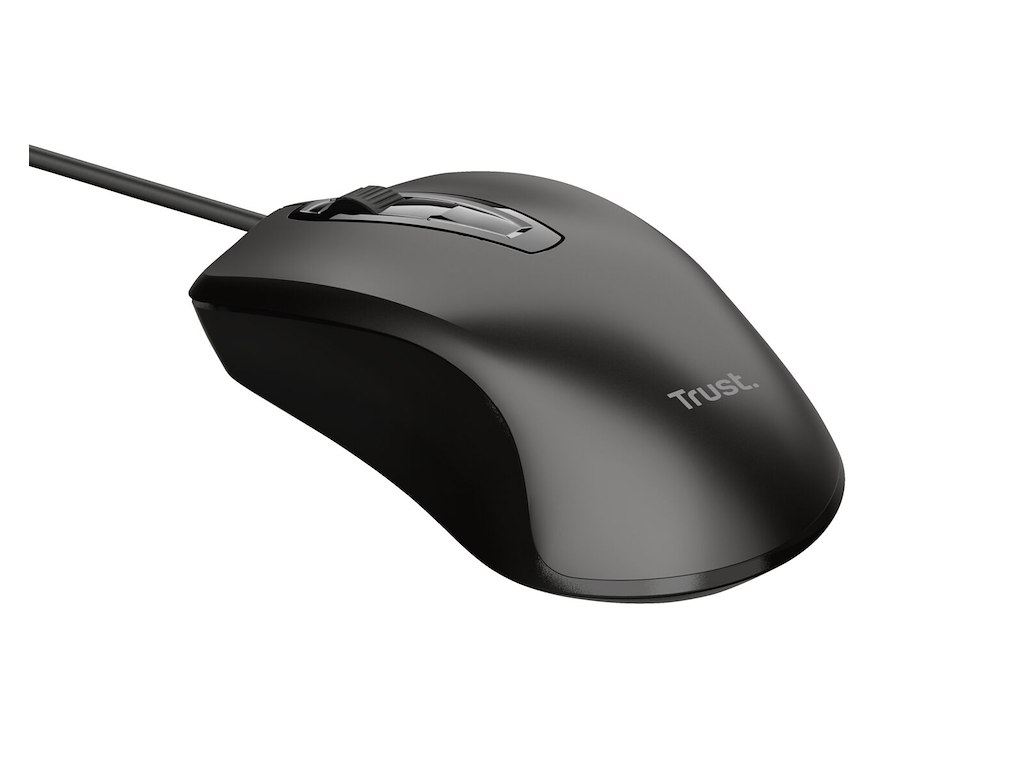 Trust 24657 mus Kontor Ambidextrous USB Type-A Optisk 1200 dpi