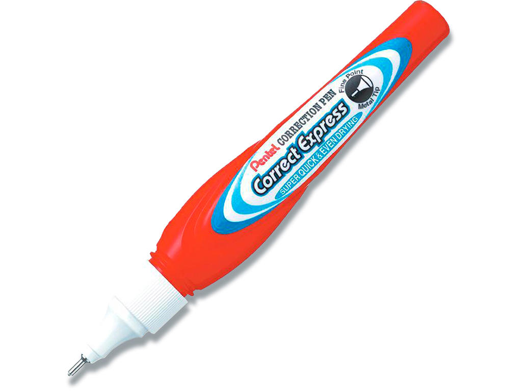 Rettelak, Pen, 7 ml, 1 stk, Pentel ZLE53-W