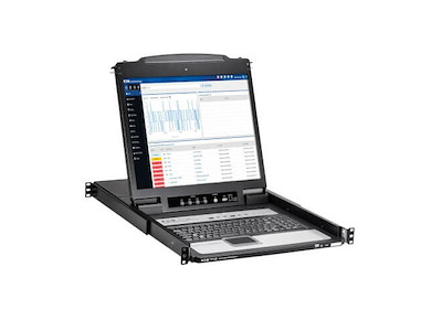 Eaton B020-U16-19-IPF KVM Switch Stativ-montering Sort