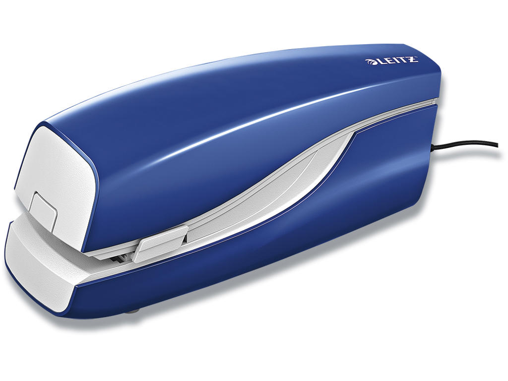 Elhæfter, 20 ark, Blå, Klamme e2, Leitz 5533