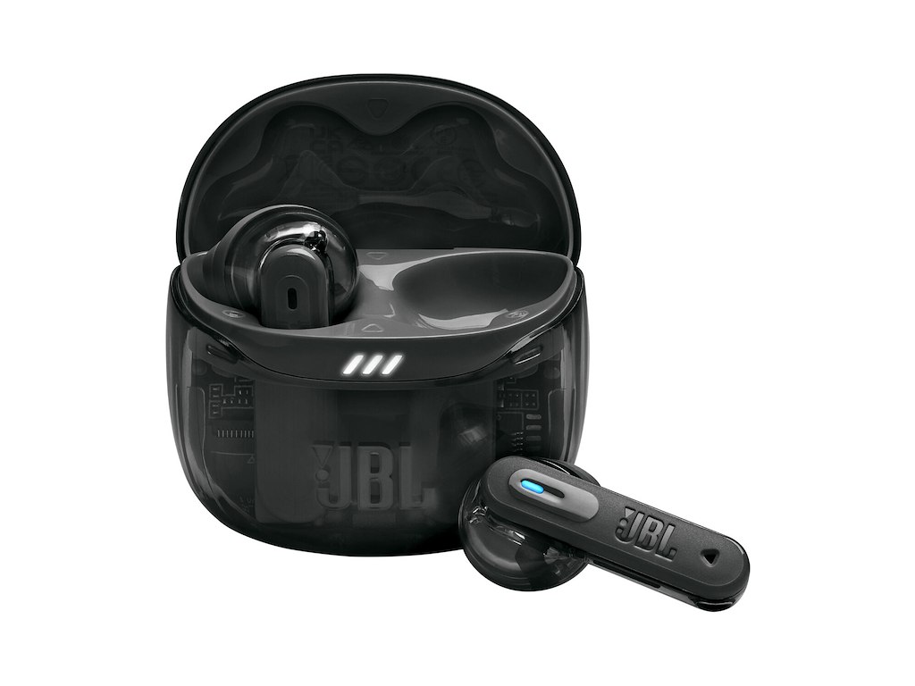 JBL Tune Flex 2 Ghost Edition Headset True Wireless Stereo (TWS) I ørerne Opkald/musik Bluetooth Sort