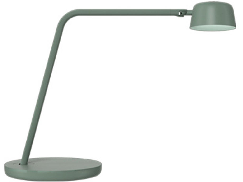 Luxo Motus Flat Table Bordlampe Estate Green - Bordfod