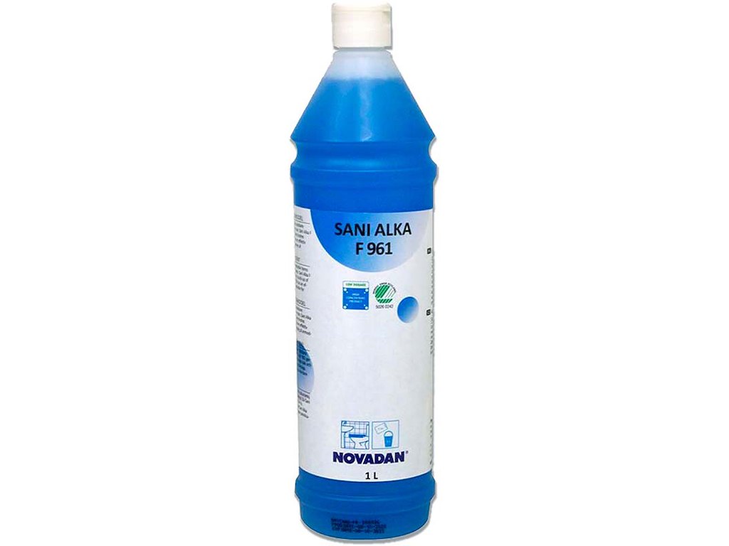 Sanitetsrengøring, 1 liter, Sani Alka F961 