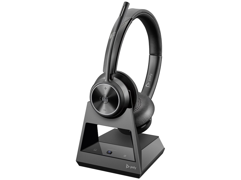 HP Poly Savi 7320 Stereo Microsoft Teams Certified DECT 1880-1900 MHz Top
