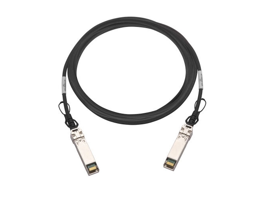 QNAP CAB-DAC50M-SFPP InfiniBand og fiberoptisk kabel 5 m SFP+ DAC Sort