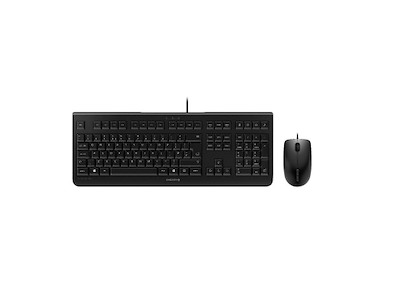 CHERRY DC 2000 tastatur Mus inkluderet Universel USB QWERTZ Tjekkisk Sort