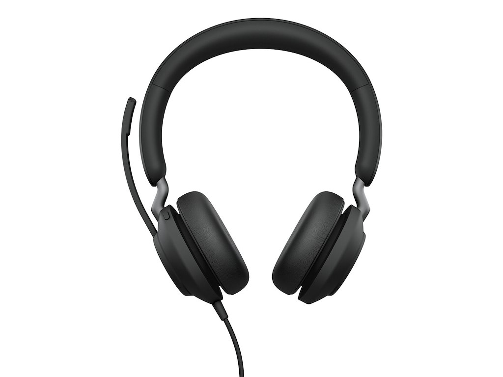 Jabra Evolve2 40 Headset Ledningsført Kontor/Callcenter USB Type-C