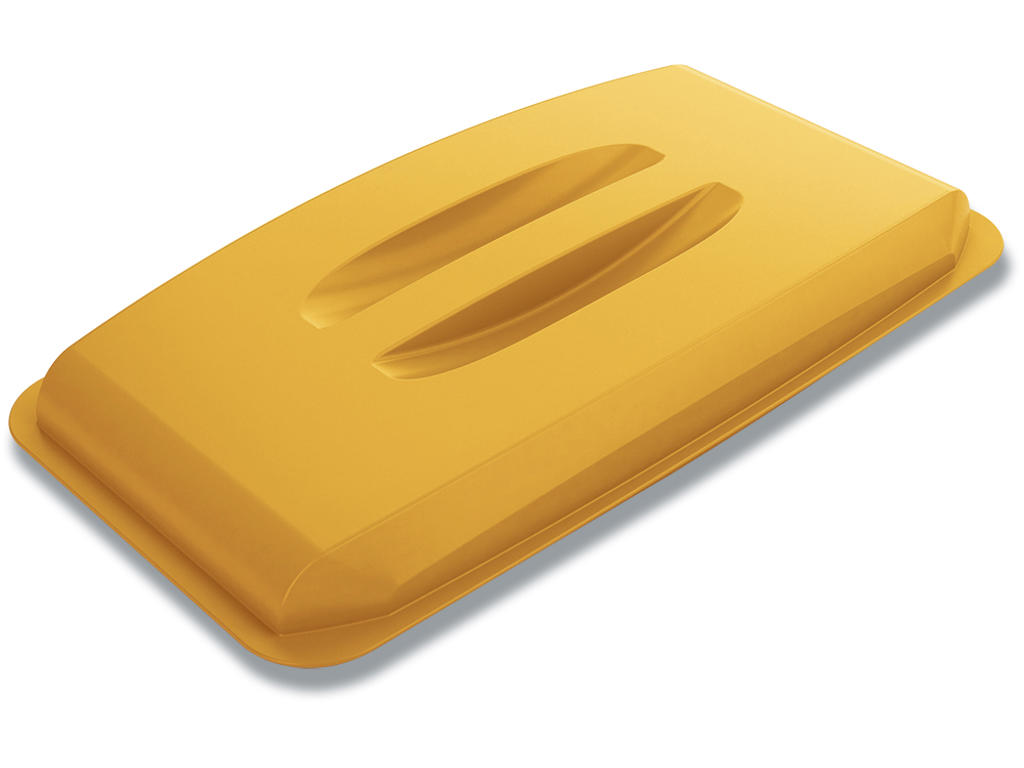 Låg til affaldsspand, 60 liter, Gul, Durable DURABIN LID 60