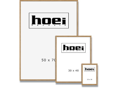 Fotoramme, 15x21 cm, Natur, Egetræ, Hoei 200