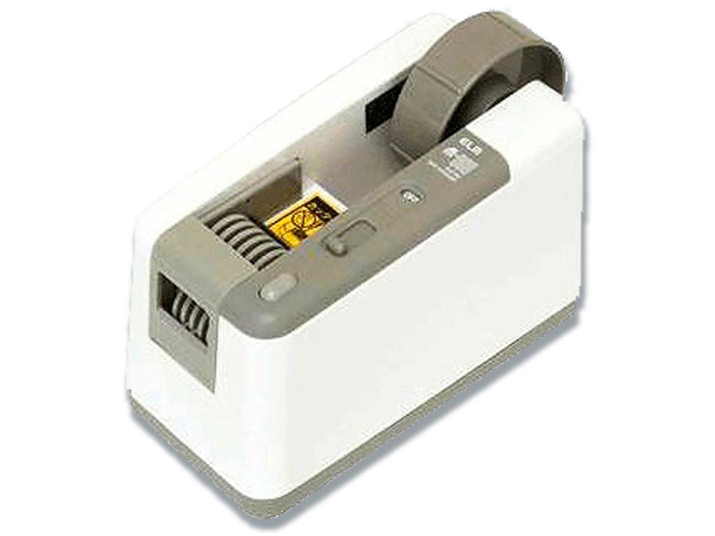 Tapedispenser, Elektrisk, 25 mm x 30-45-90mm taperuller, Hvid, TCE100