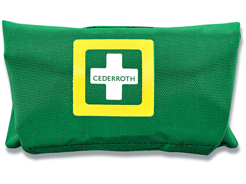 Førstehjælpskasse, lille, veludstyret og kompakt, Cederroth