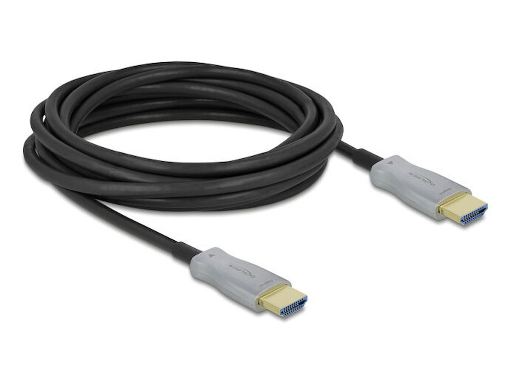DeLOCK 84959 HDMI-kabel 5 m HDMI Type A (Standard) Sort, Grå
