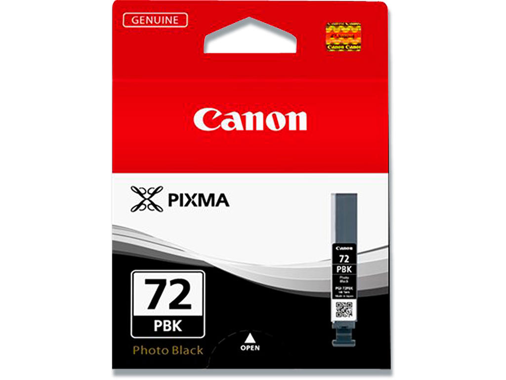 Blækpatron, 1 stk, Photo black, 14 ml, Canon PGI-72