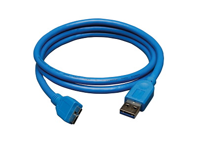 Tripp Lite U326-003 USB-kabel USB 3.2 Gen 1 (3.1 Gen 1) 0,91 m USB A Micro-USB B 5 Gbit/sek. Blå