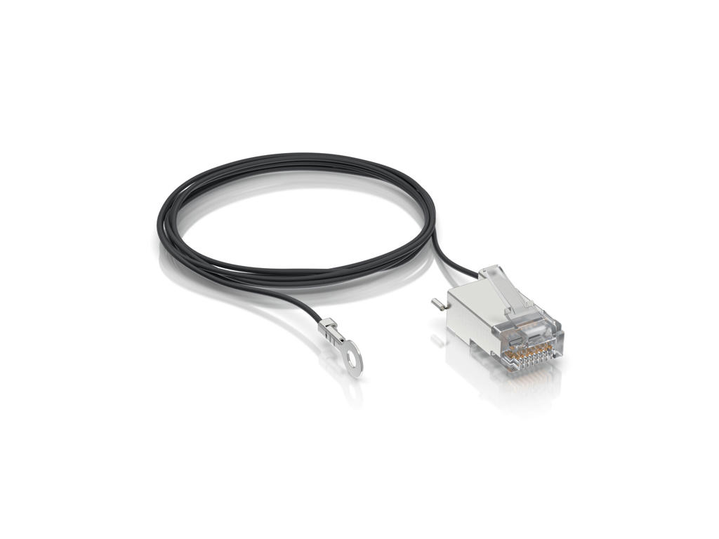 Ubiquiti UISP-CONNECTOR-GND netværkskabel Sort 1 m