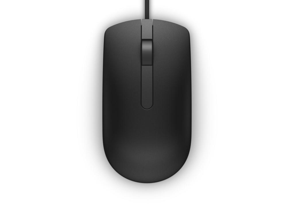 DELL MS116 mus Kontor Ambidextrous USB Type-A Optisk 1000 dpi