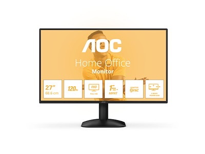 AOC B3 27B31H LED display 68,6 cm (27") 1920 x 1080 pixel Fuld HD Sort