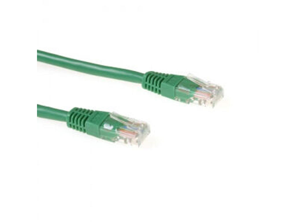 Microconnect UTP5015G netværkskabel Grøn 1,5 m Cat5e