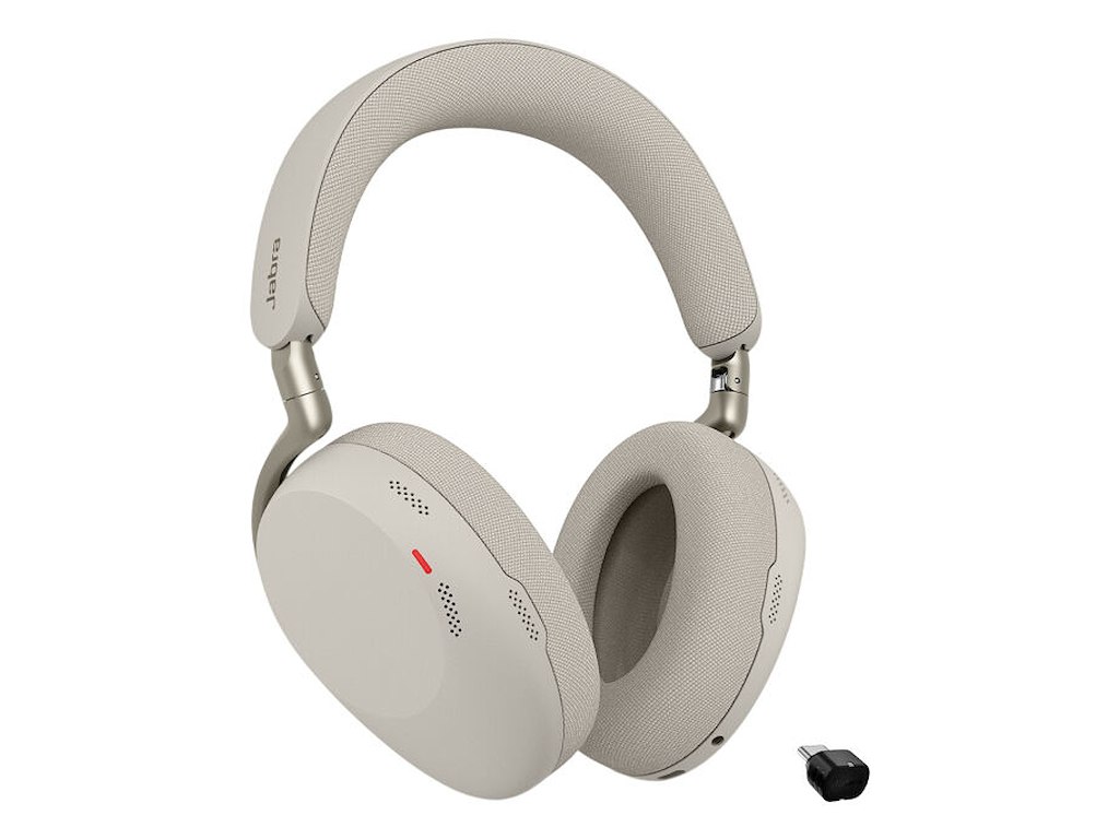 Jabra Evolve3 85 MS + Link 390c Headset Trådløs Opkald/musik USB Type-C Bluetooth Grå