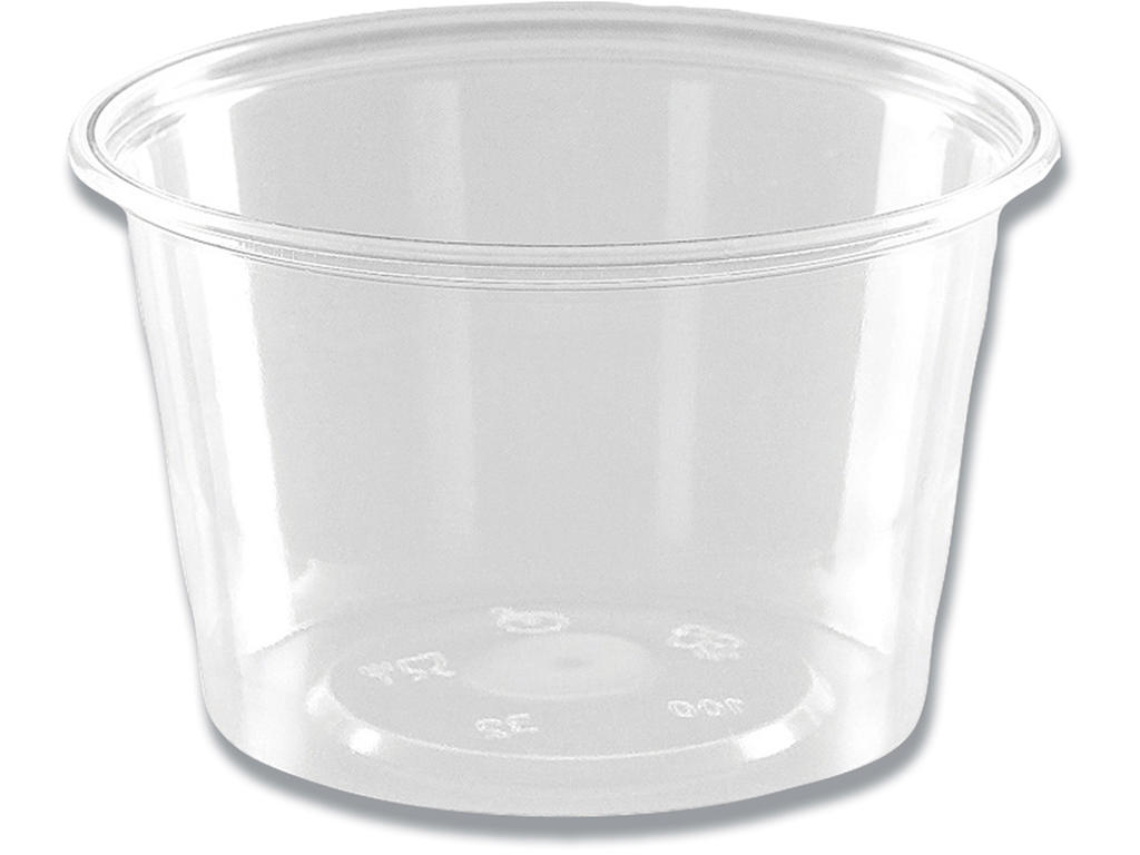 Dressingbæger, Ø7.2x4.5 cm, Uden låg, 1000 stk, MultiLine 