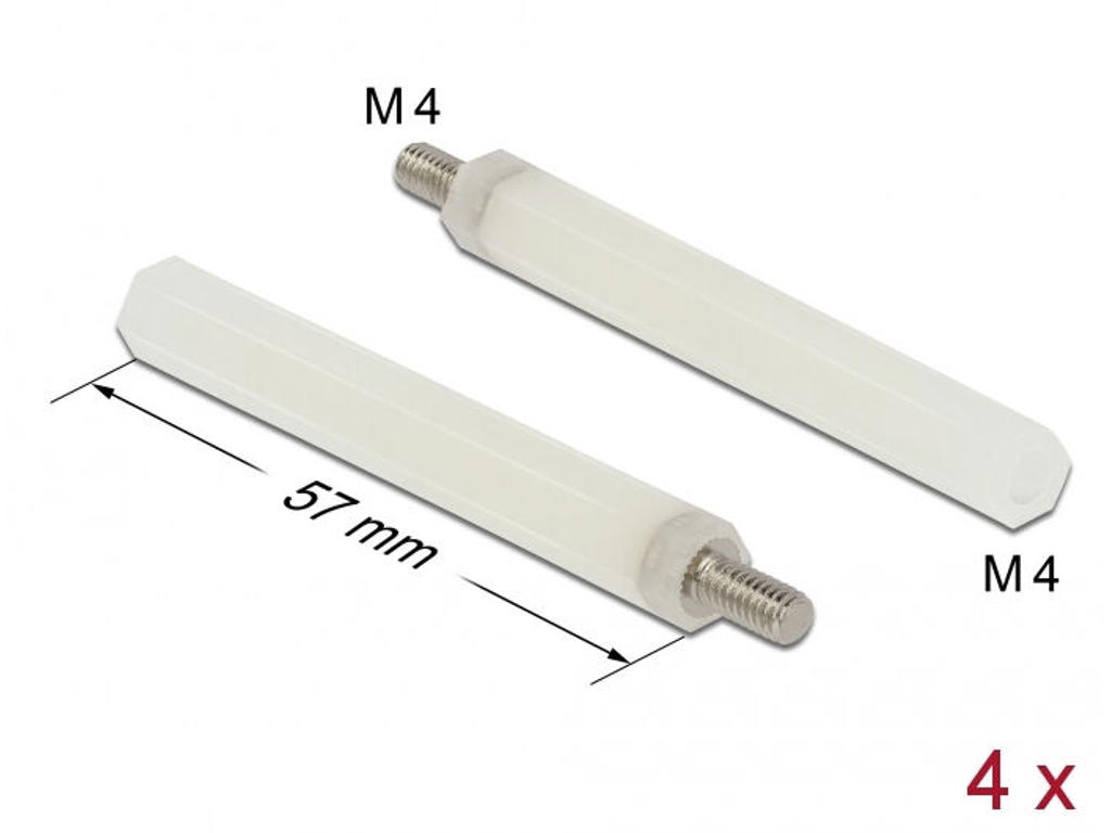 DeLOCK 60239 monteringssæt Naturlig Plast