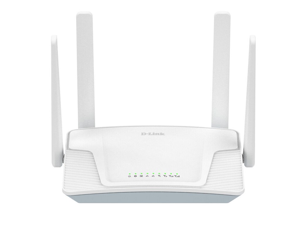 D-Link G416C/E trådløs router Gigabit Ethernet Dual-band (2,4 GHz / 5 GHz) 4G Hvid