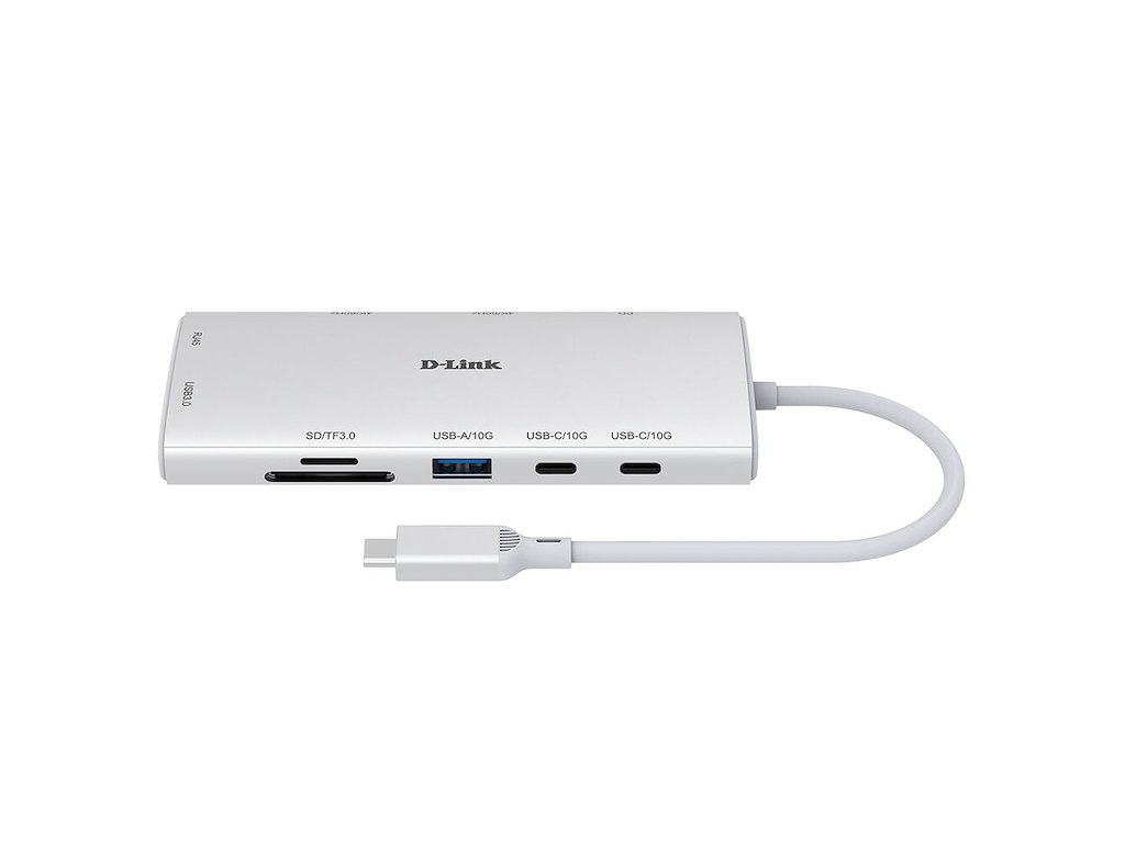 D-Link DUP-A01 interface hub USB 3.2 Gen 1 (3.1 Gen 1) Type-C 10000 Mbit/s Hvid