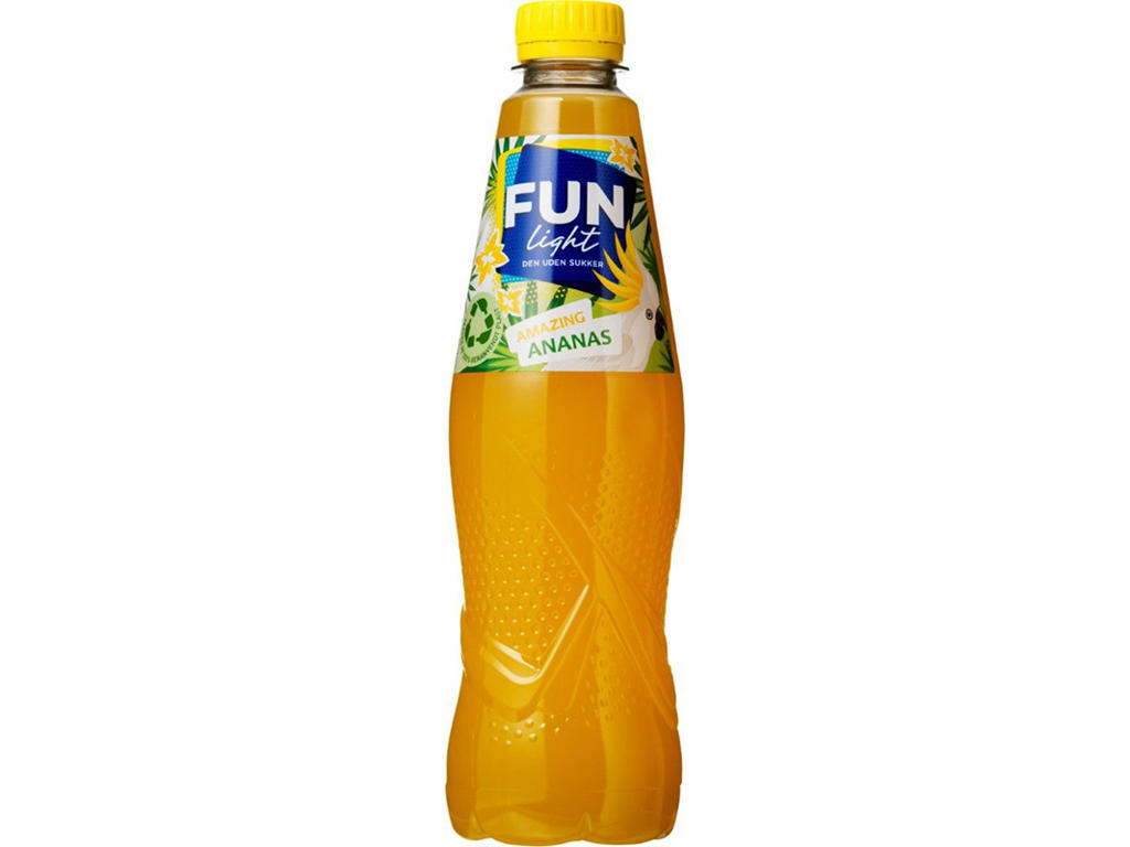Saftevand, Koncentrat, Ananas, 50cl, Fun light
