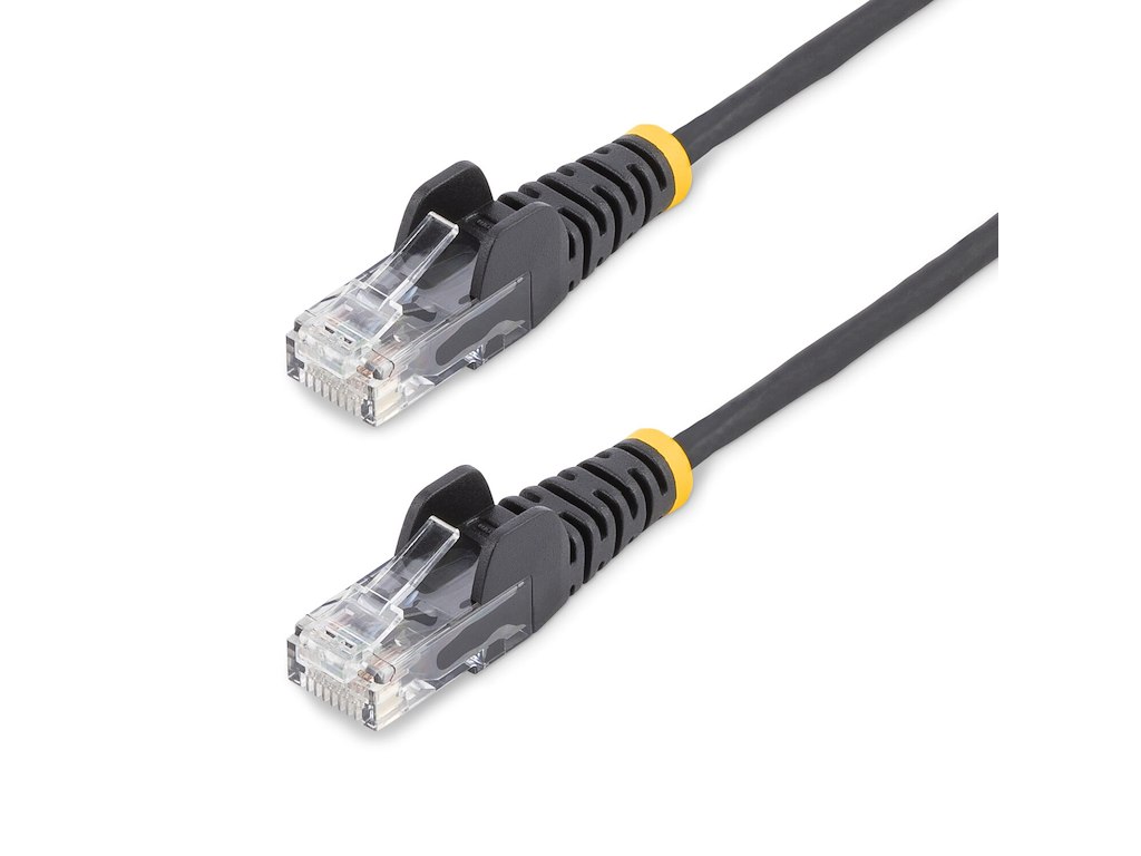 StarTech.com N6PAT25CMBKS netværkskabel 0,25 m Cat6 U/UTP (UTP)