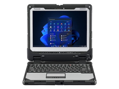 Panasonic Toughbook 33 mk4 Intel® Core™ i5 i5-1345U Hybrid (2-i-1) 30,5 cm (12") Berøringsskærm Quad HD 16 GB DDR4-SDRAM 512 GB SSD Wi-Fi 6E (802.11ax) Windows 11 Pro Nordisk Sort, Sølv
