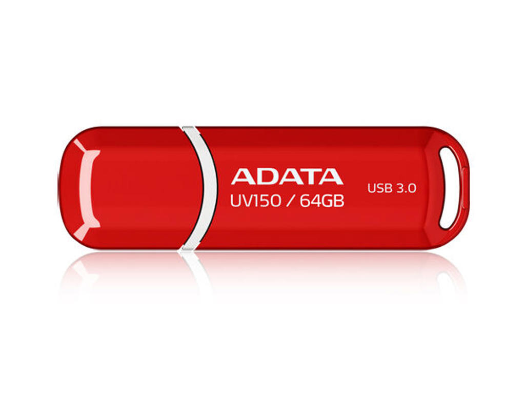 ADATA 64GB DashDrive UV150 USB-nøgle USB Type-A 3.2 Gen 1 (3.1 Gen 1) Rød