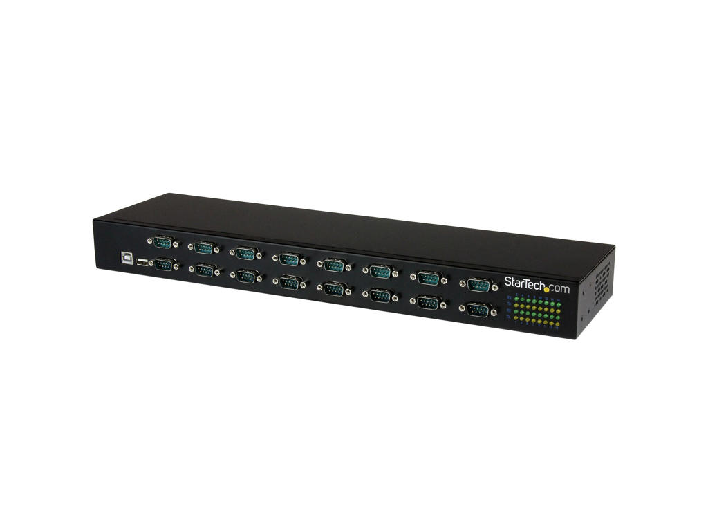 StarTech.com ICUSB23216FD interface hub USB 2.0 Type-B 480 Mbit/s Sort