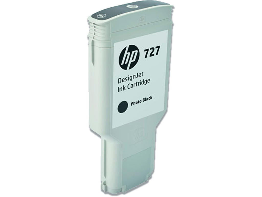 Blækpatron, 1 stk, Photo black, 300 ml, HP 727