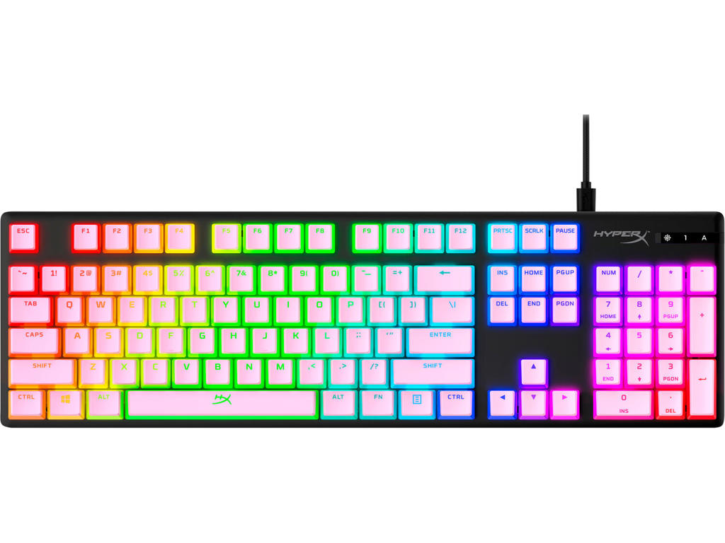 HyperX Pudding Keycaps - PBT - Pink