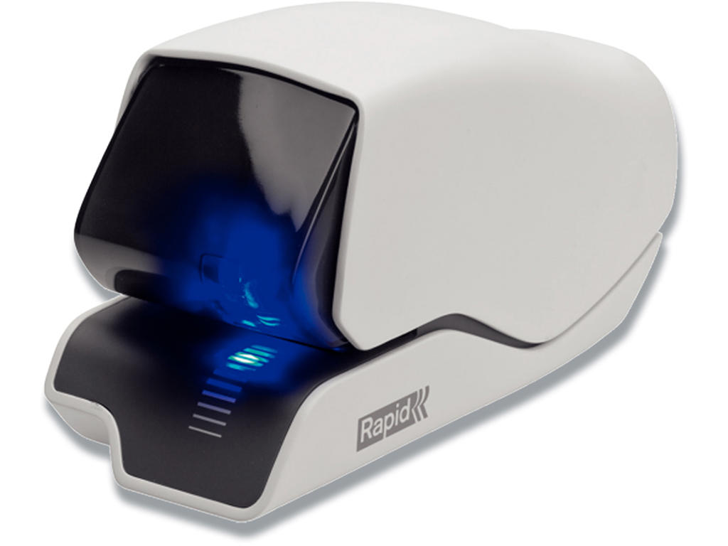 Elhæfter, 25 ark, Hvid, Klammekassette 5025, Rapid 5025e