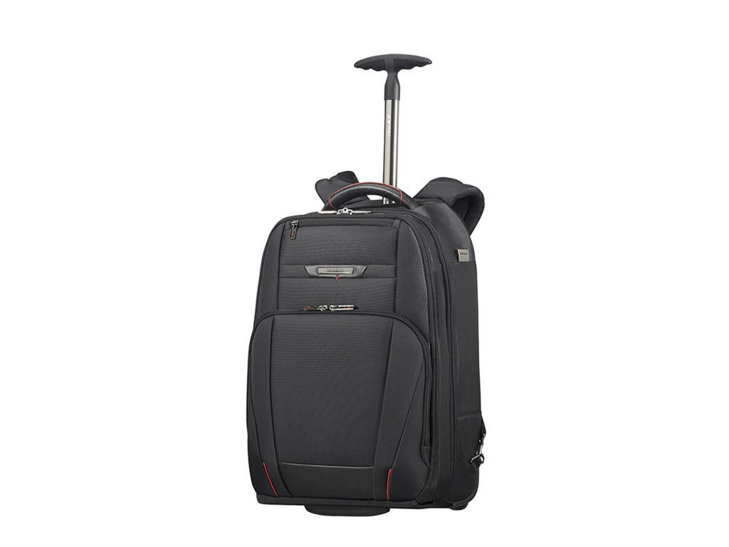 Samsonite Pro-DLX5 rygsæk Sort Læder, Nylon