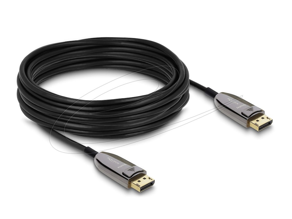 DeLOCK 87107 DisplayPort kabel 10 m Sort