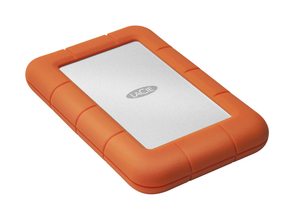 LaCie Rugged Mini ekstern harddisk 4 TB 5400 rpm Micro-USB B 3.2 Gen 1 (3.1 Gen 1) Orange