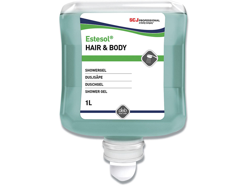 Shampo, Hår Krop, Refill, 1000 ml, SCJ Professional Estesol Hair & Body