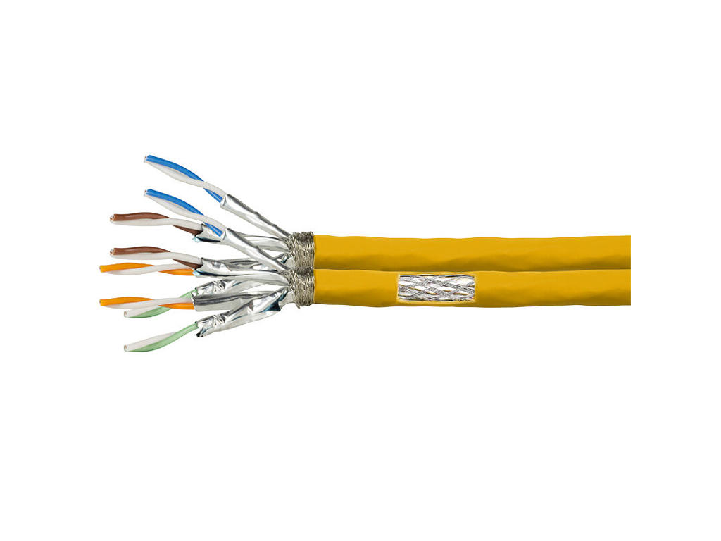 LogiLink CPV0074 netværkskabel Gul 500 m Cat7a S/FTP (S-STP)