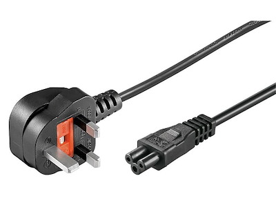 Microconnect PE090818 el-ledning Sort 2 m Strømstik type G C5 forbinder